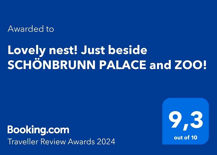 Lovely Nest! Just Beside Schoenbrunn Palace And Zoo! *